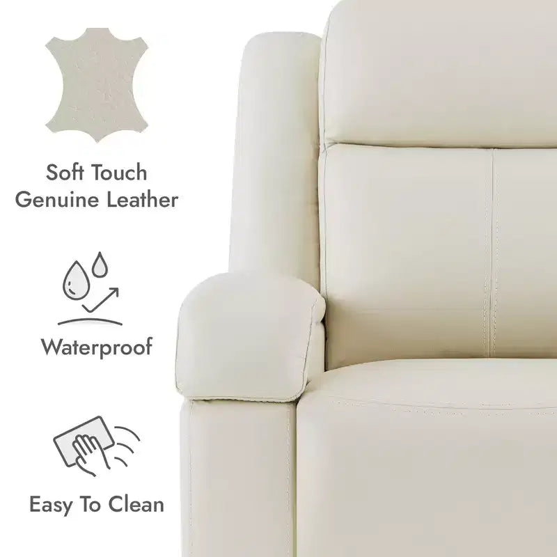 Fauteuil inclinable électrique avec appui-tête électrique et ports de chargement