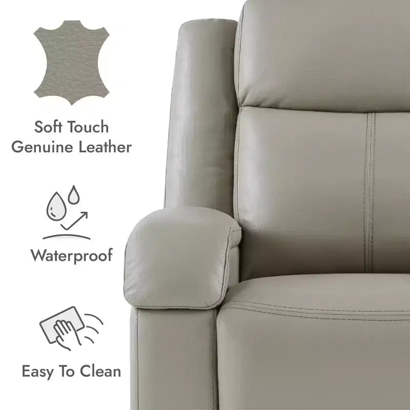 Fauteuil inclinable électrique avec appui-tête électrique et ports de chargement