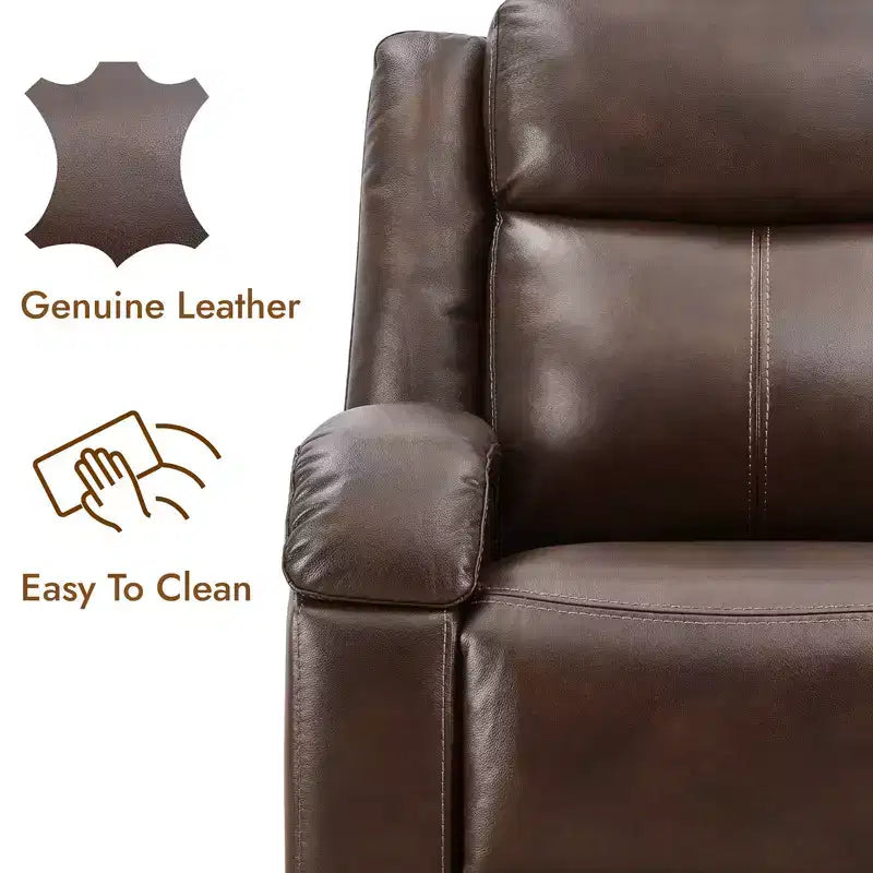 Fauteuil inclinable électrique avec appui-tête électrique et ports de chargement