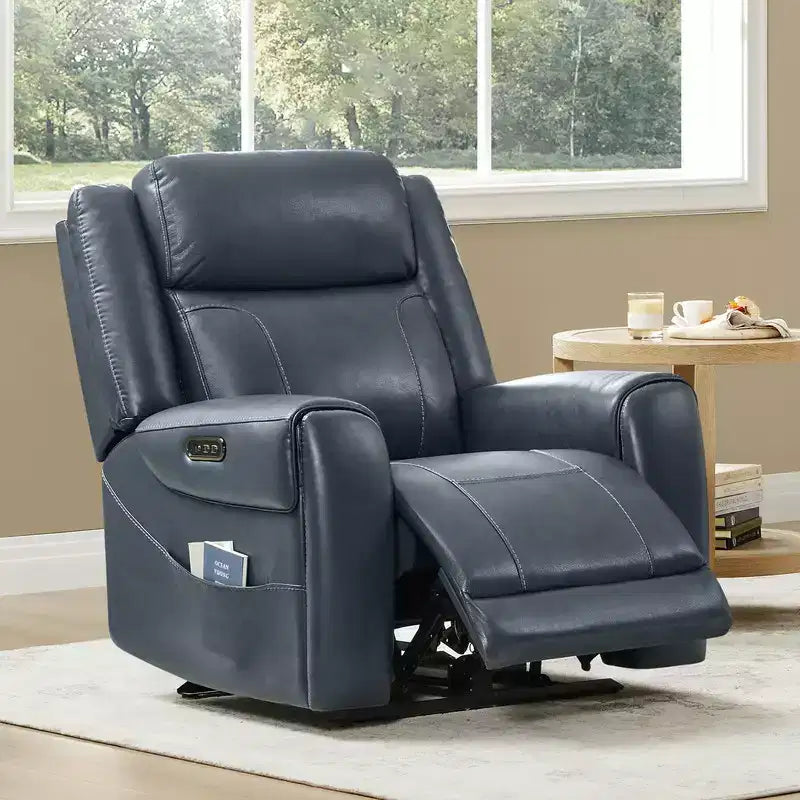 Fauteuil inclinable électrique avec appui-tête électrique et ports de chargement