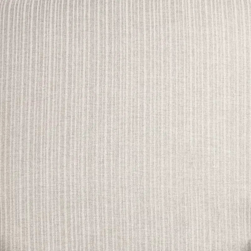 Fauteuil inclinable 3 positions blanc cassé à fines rayures grises