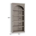 Grande étagère arche de 173 cm, 6 niveaux, bibliothèque et rayonnages, étagères de rangement autoportantes, décoration de maison pour chambre à coucher, salon, bureau