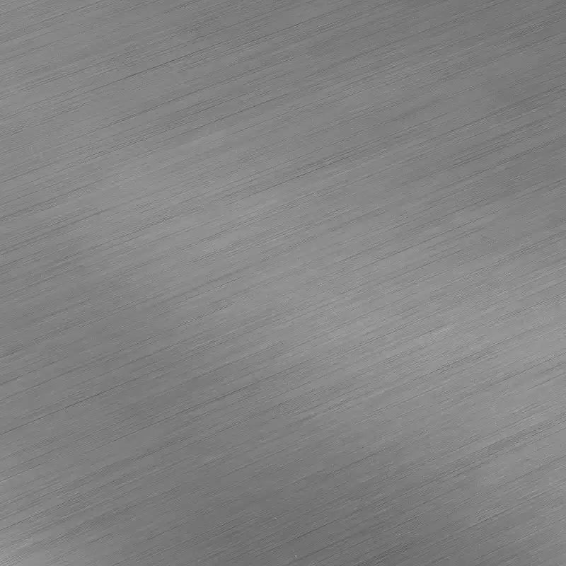 Îlot de cuisine avec plateau en acier inoxydable