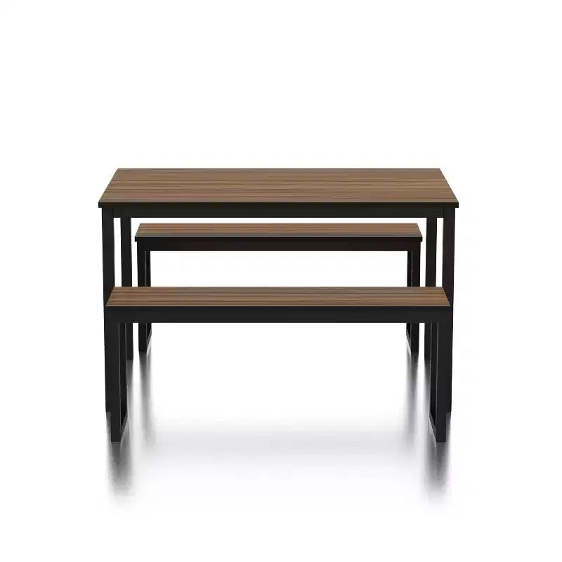 Table à manger avec 2 bancs