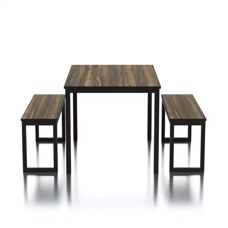 Table à manger avec 2 bancs