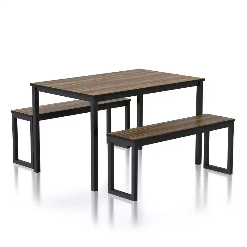 Table à manger avec 2 bancs
